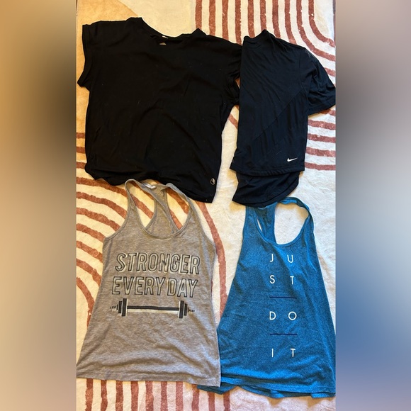 Nike and Graphic Tank Tops Bundle size s/m - Picture 1 of 6